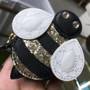 New with tags novelty Kate Spade bee coin purse